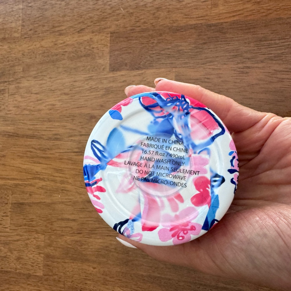 NWT Lilly Pulitzer Insulated Slim Tumbler 16.57oz Party Like A Lobstar - Picture 7 of 12